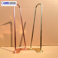 Wholesale custom furniture parts modern steel metal brass room table hairpin legs for chairs